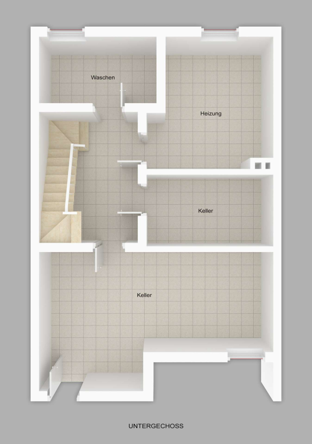 Grundriss Untergeschoss