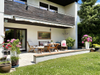 Südterrasse - FAMILIENDOMIZIL AUF TRAUMHAFTEM SÜDWESTGRUNDSTÜCK MIT FERNBLICK IN TOPLAGE VON EPPSTEIN-VOCKENHAUSEN