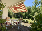 SÜdterrasse Mit Markise - GEORGENBORN! FREISTEHENDES FAMILIENDOMIZIL AM WALDRAND MIT WUNDERSCHÖNEM GARTEN EBK GARAGE
