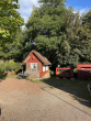 Gartenhaus mit Grillplatz