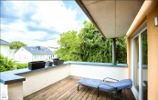 Süd West Dachterrasse - MODERNES TRAUMHAUS IN HAFENNÄHE IN WIESBADEN-SCHIERSTEIN