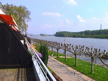 *URLAUBSFEELING BESTLAGE WI-BIEBRICH DIREKT AM RHEIN MIT SÜDWEST-TERRASSE, TOLLE EBK UND NEUEM BAD!*, 65203 Wiesbaden, Terrassenwohnung